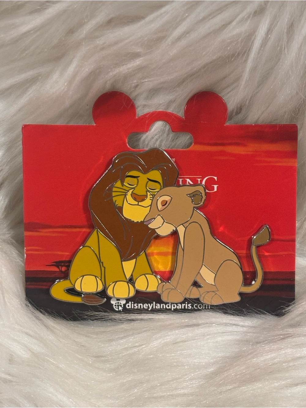 Disneyland Paris Lion King Nala Simba Pin Disney DLP DLRP 2023